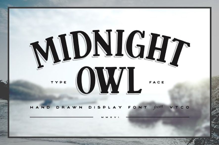 Midnight Owl font