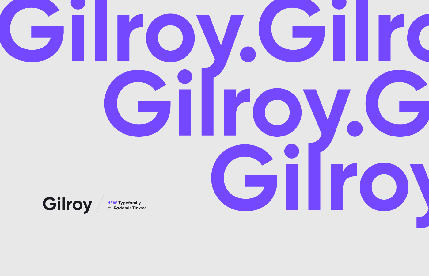 Gilroy font