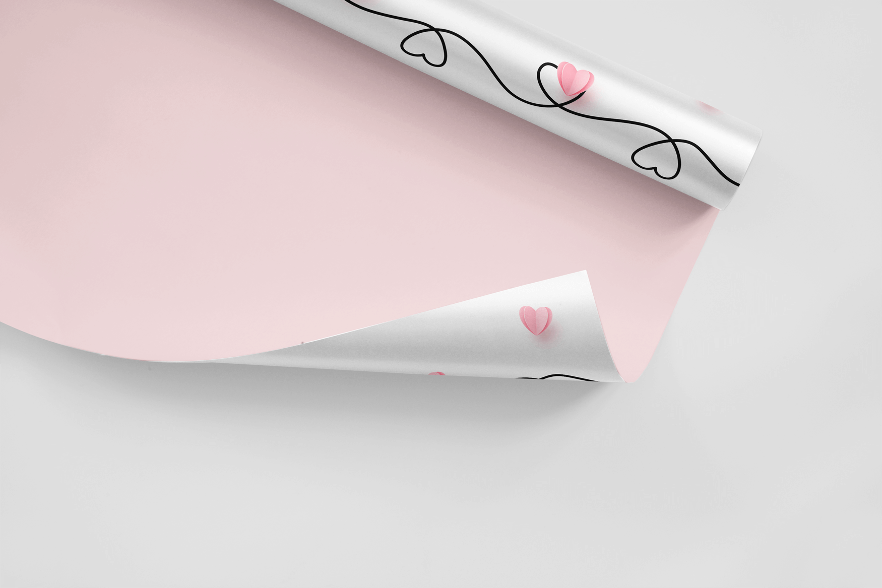 papel de regalo personalizado para san valentín