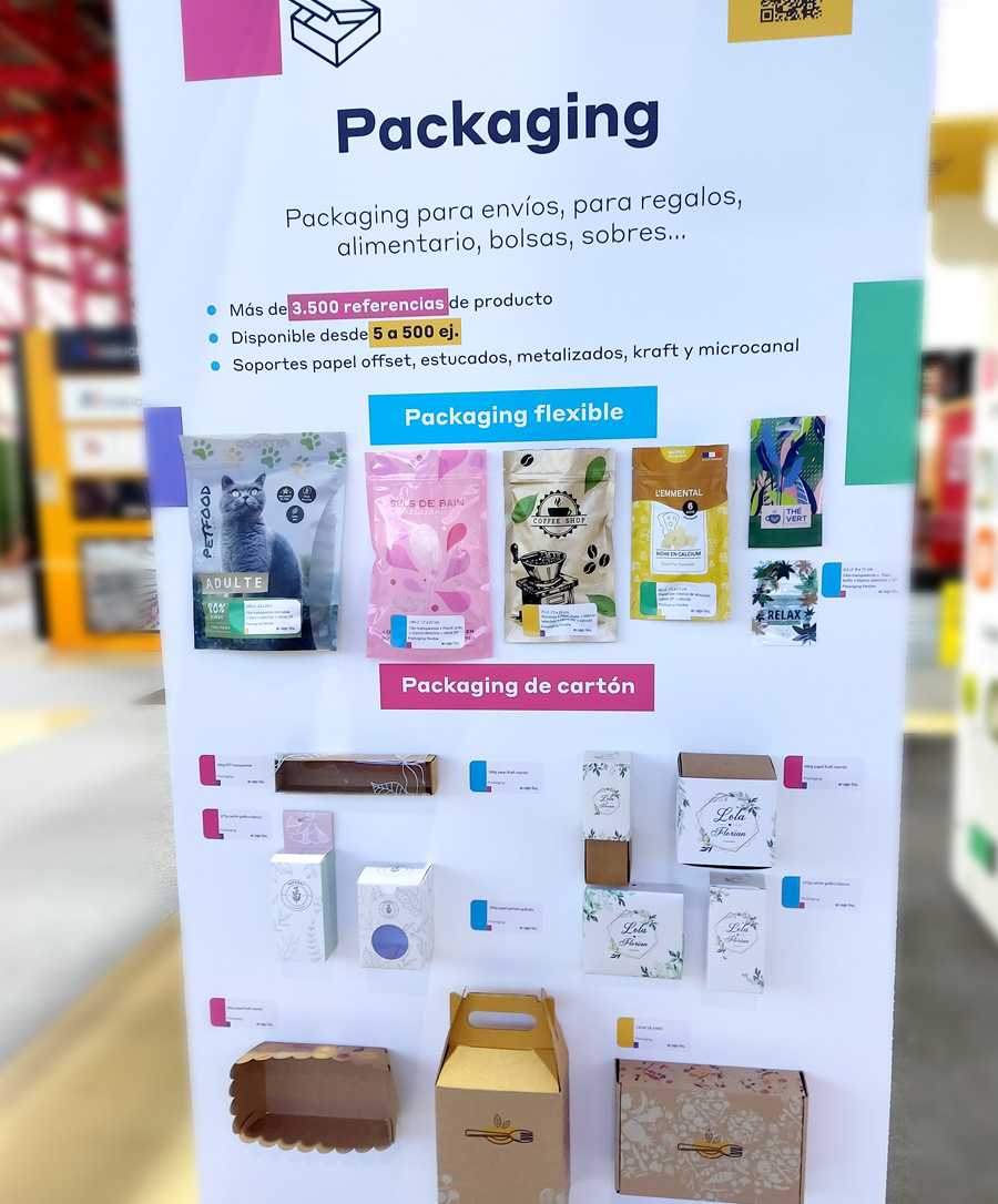 Packaging exaprint en c!print