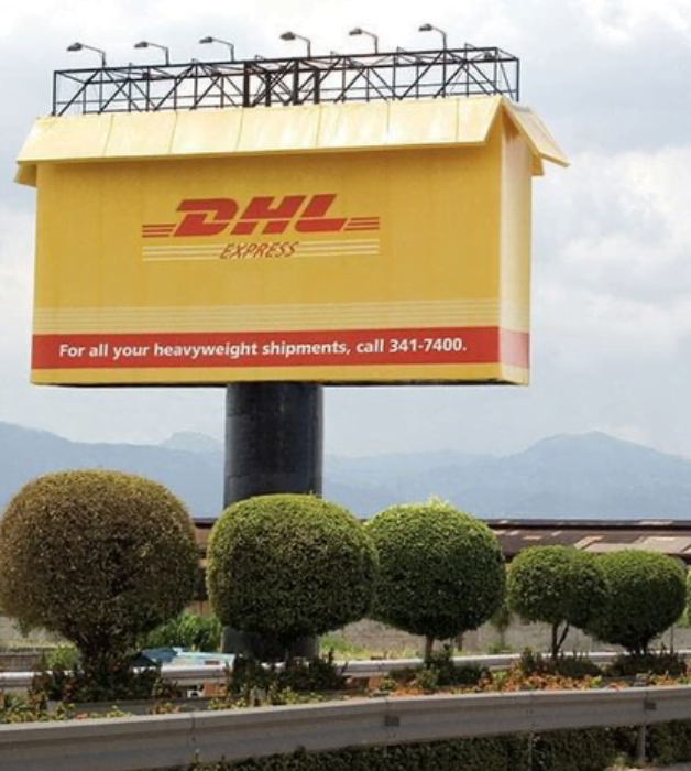 dhl streetmarketing