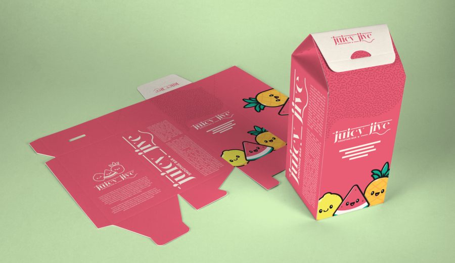 packaging exaprint rosa