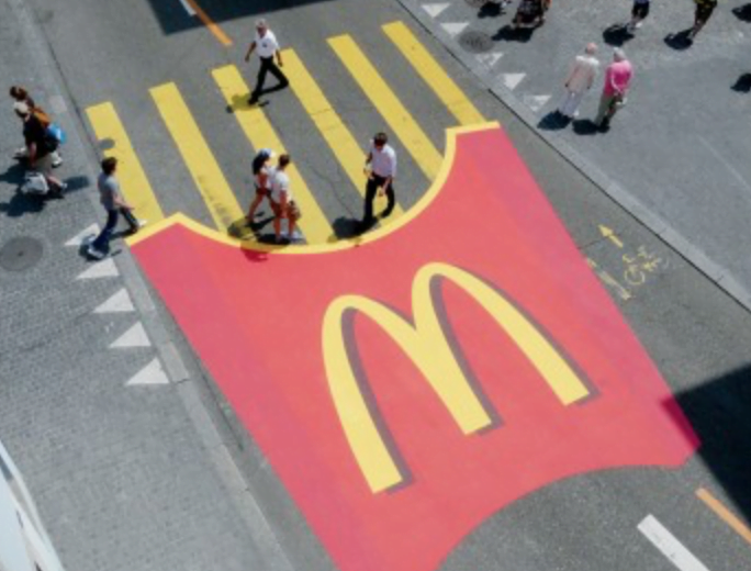 mcdo streetmarketing