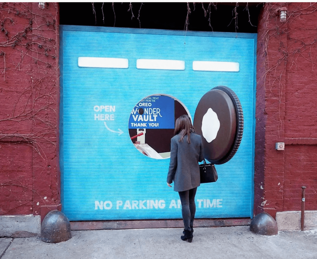 oreo streetmarketing