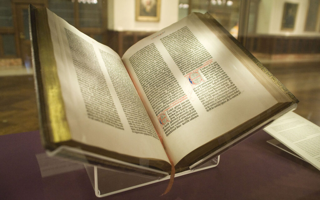 biblia de gutenberg
