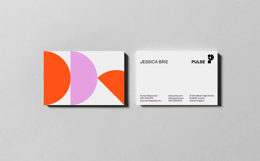 tarjeta minimalista