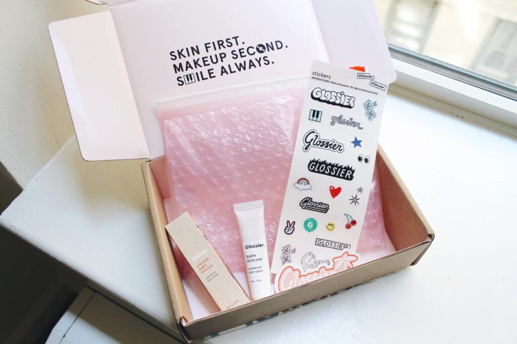glossier