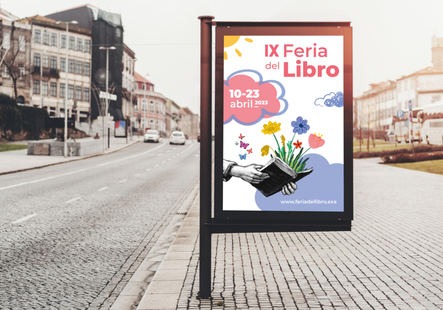 póster feria del libro